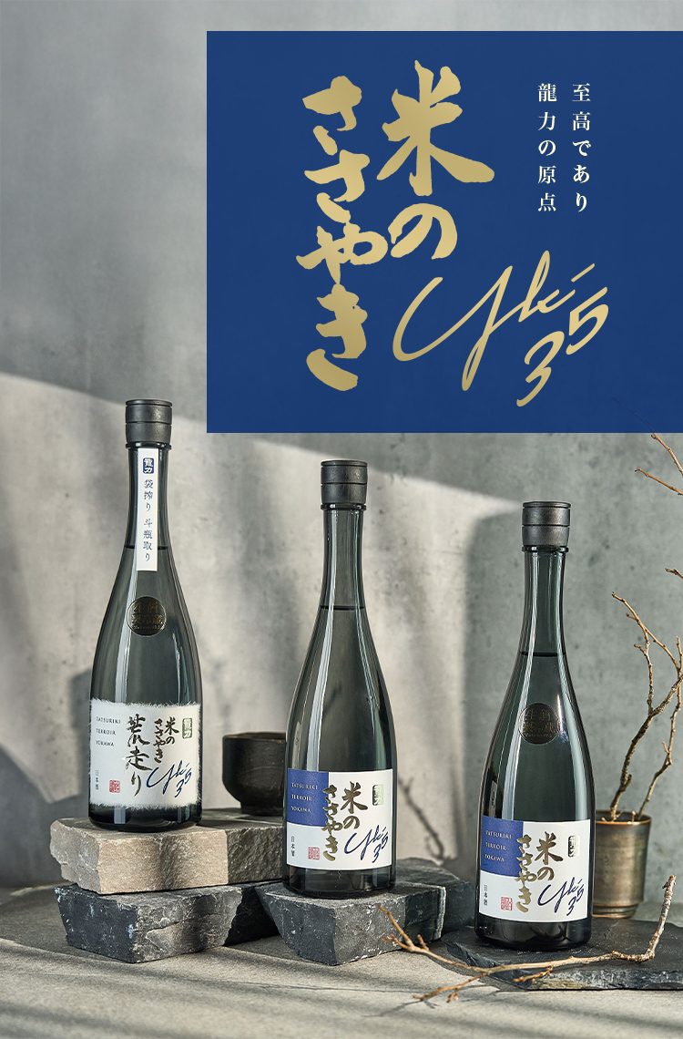 大吟醸 米のささやき YK-35 生 【化粧箱入り】